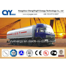 Chine LNG Semi-remorque à citerne à oxygène liquide à oxygène liquide